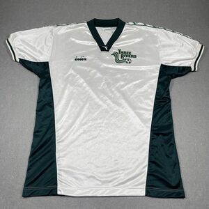 VTG Diadora Jersey Mens XL Three Rivers Soccer #3 Pasco Washington ECNL USA 90s